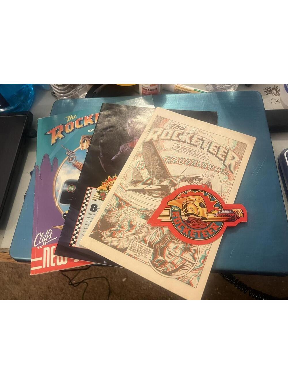 The Rocketeer Comic Book Collection with Patch